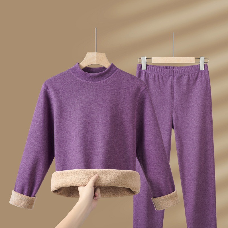 Thermal Underwear Set, insulated, with stand-up collar