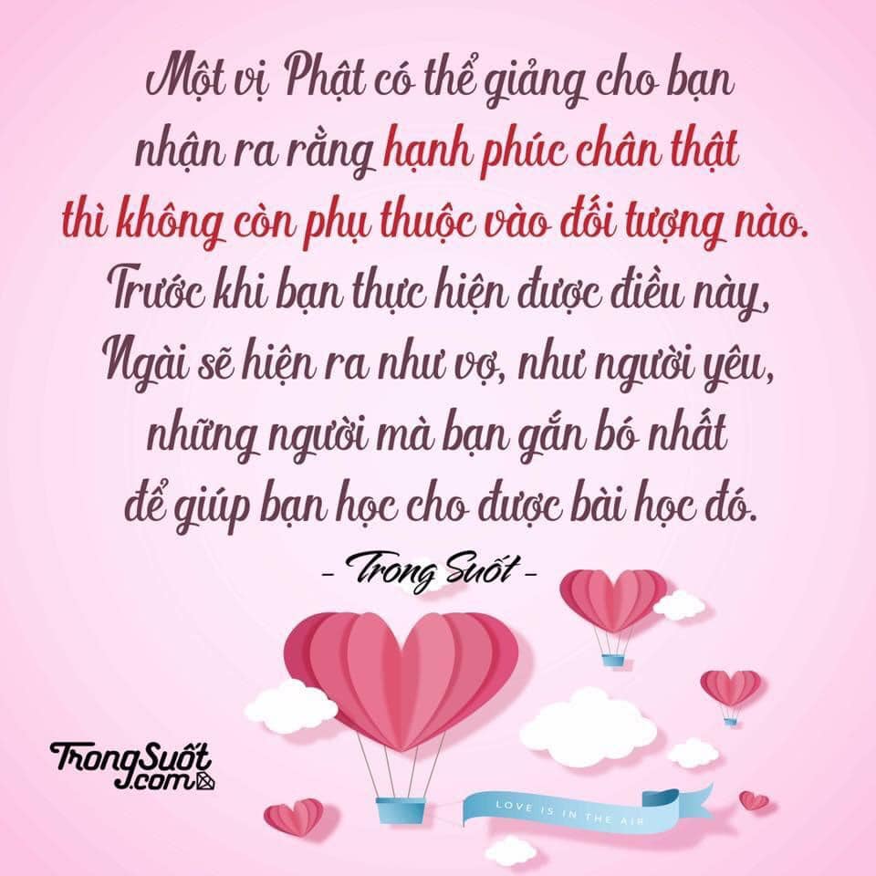 Nhìn vợ, người yêu như nữ Phật – TS