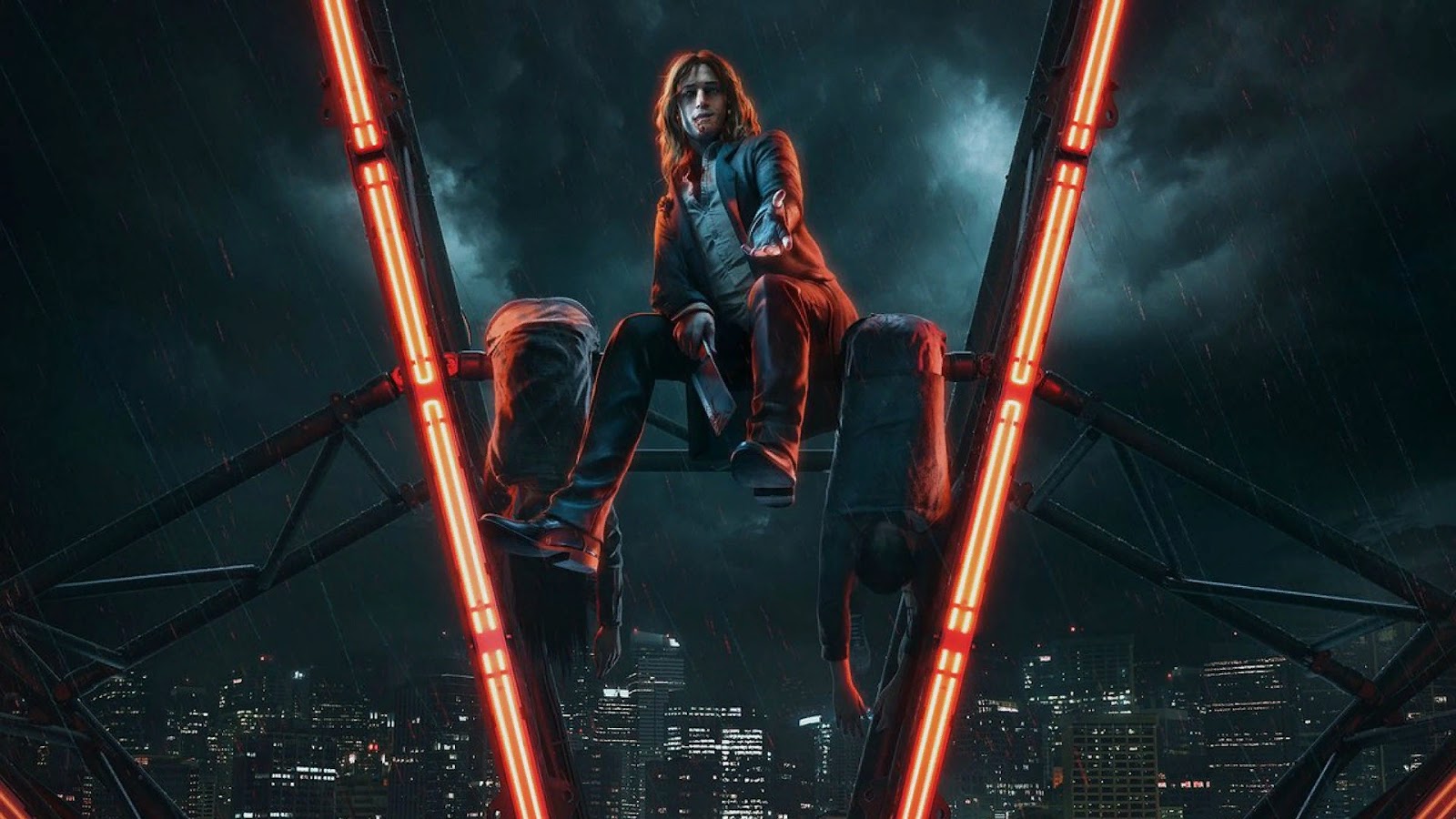 Paradox Interactive logo with Vampire The Masquerade Bloodlines 2 game art showing a character
