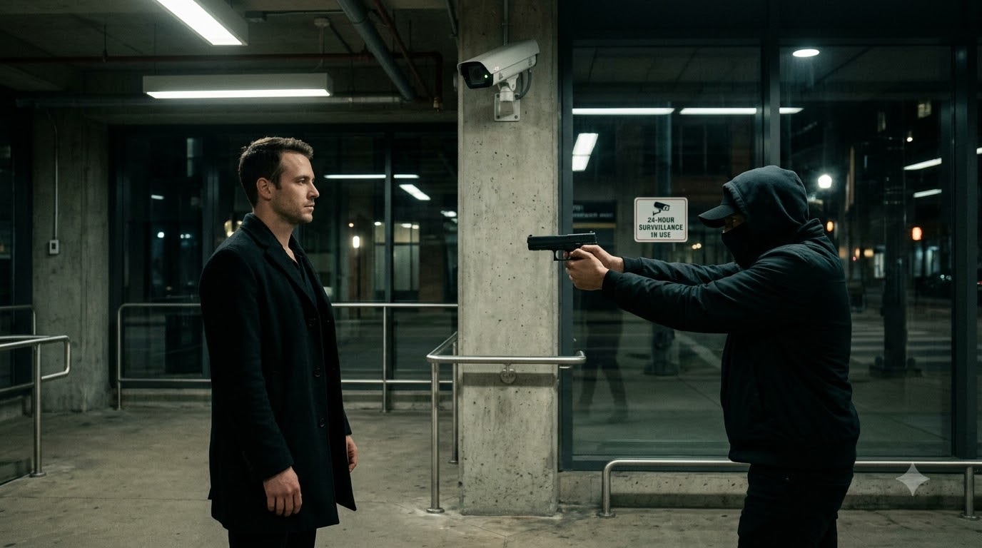 I Stood Totally Calm In Front Of A Loaded Gun Because I Knew The Entire Scene Was Being Monitored