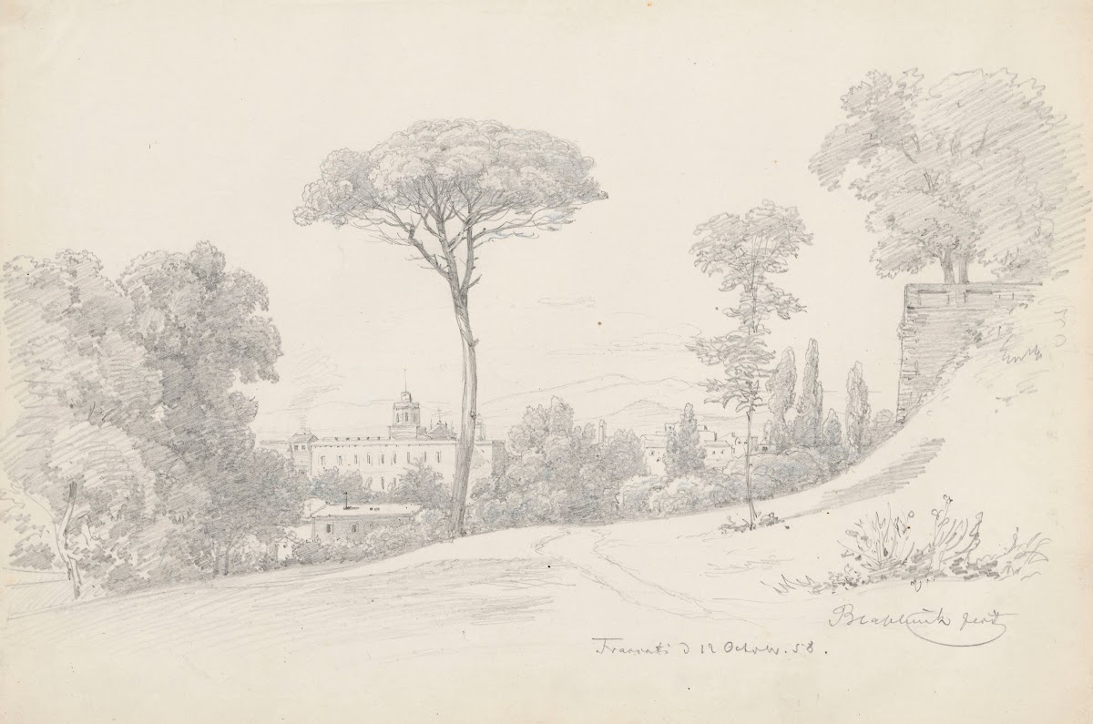 Frascati Gardens 1858