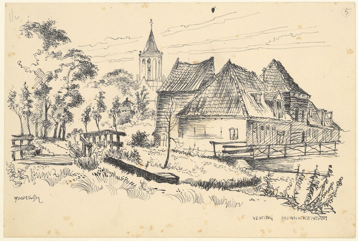 Vesting te Monnickendam 1950 1970