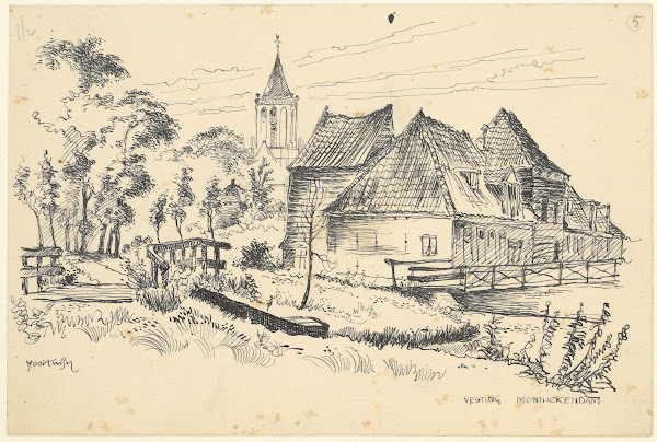 Vesting te Monnickendam 1950 1970