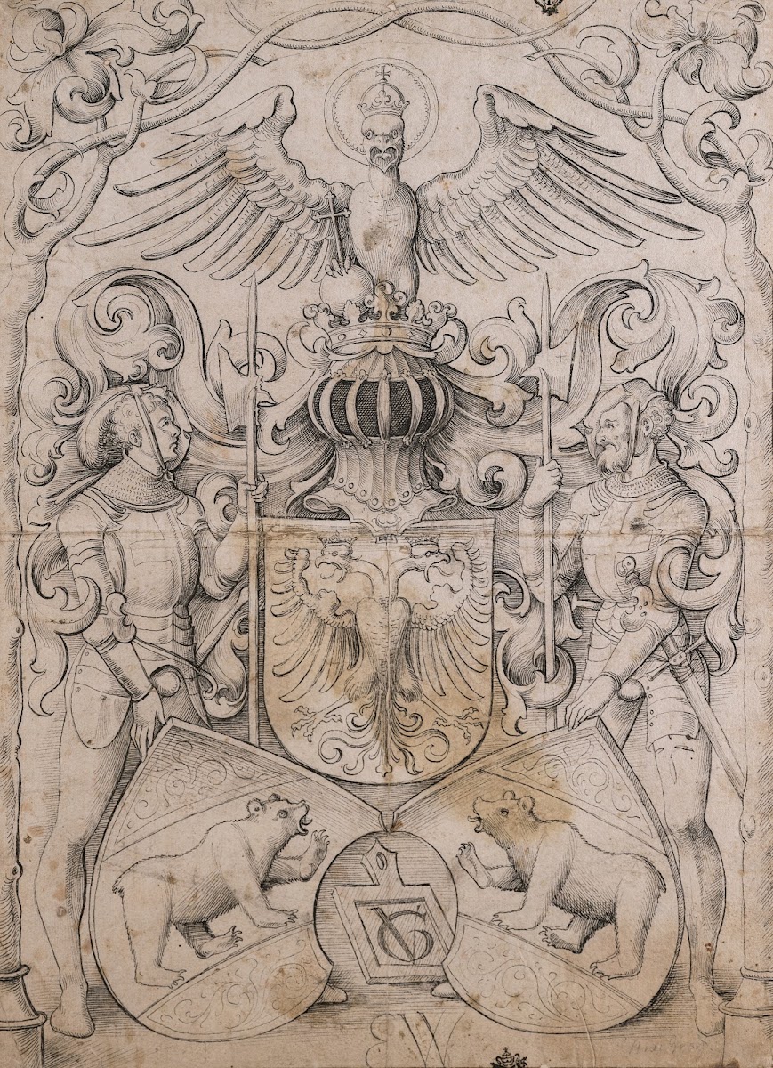 Model for Stained Glass circa 1507 1508
