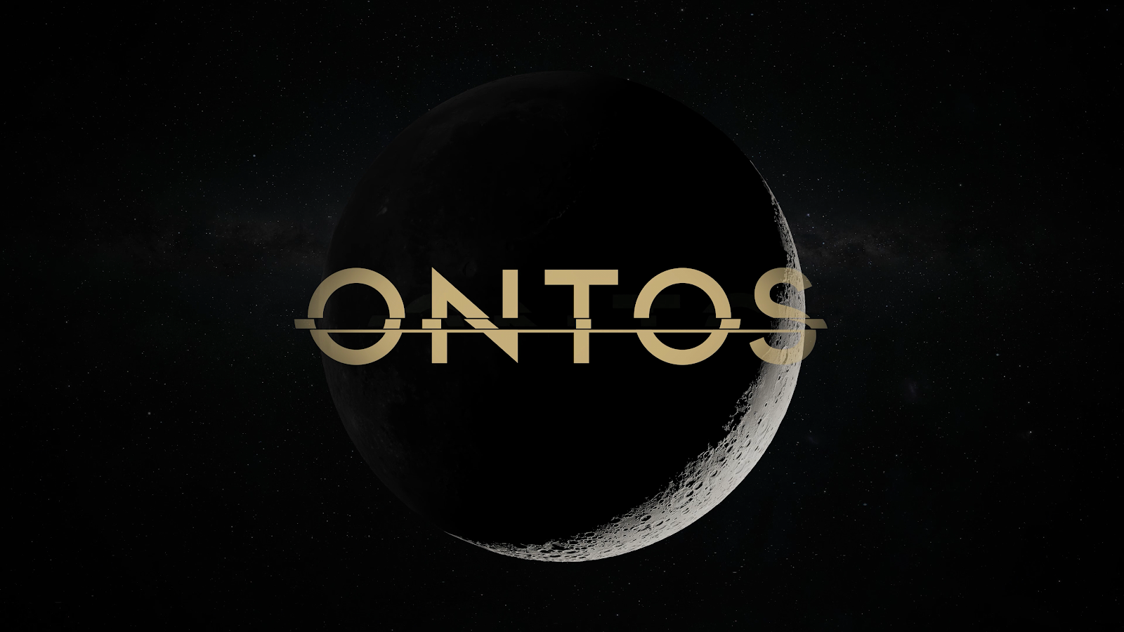 Ontos Sci-Fi Logo - Sci-Fi Graphic Design 4K Wallpaper (3840x2160)