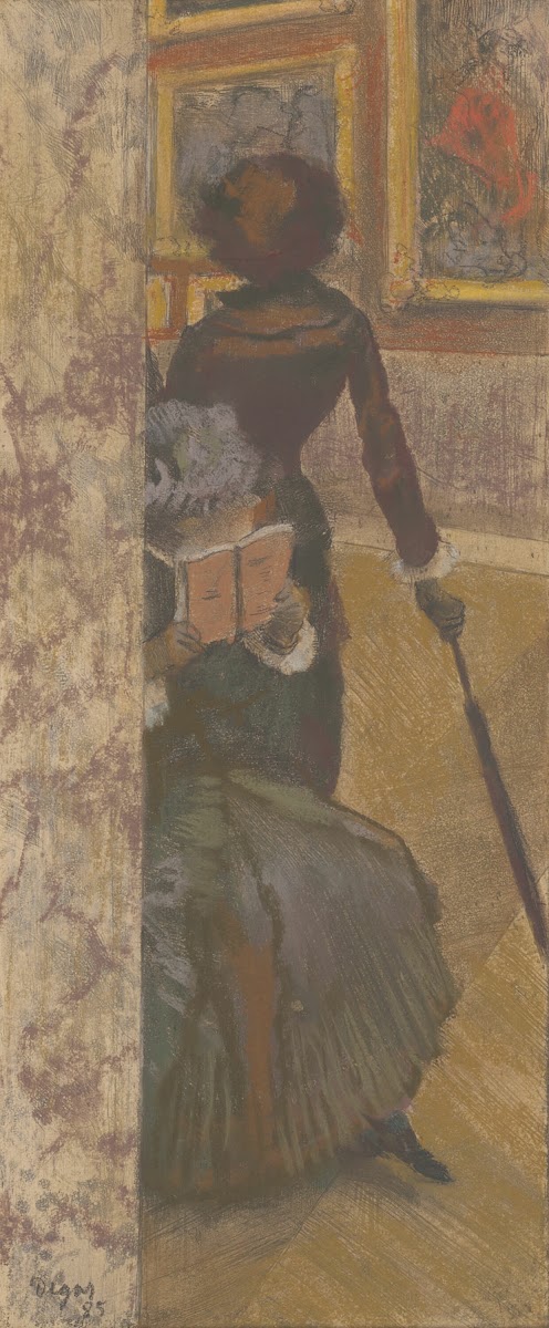 Mary Cassatt at the Louvre The Paintings Gallery 1885