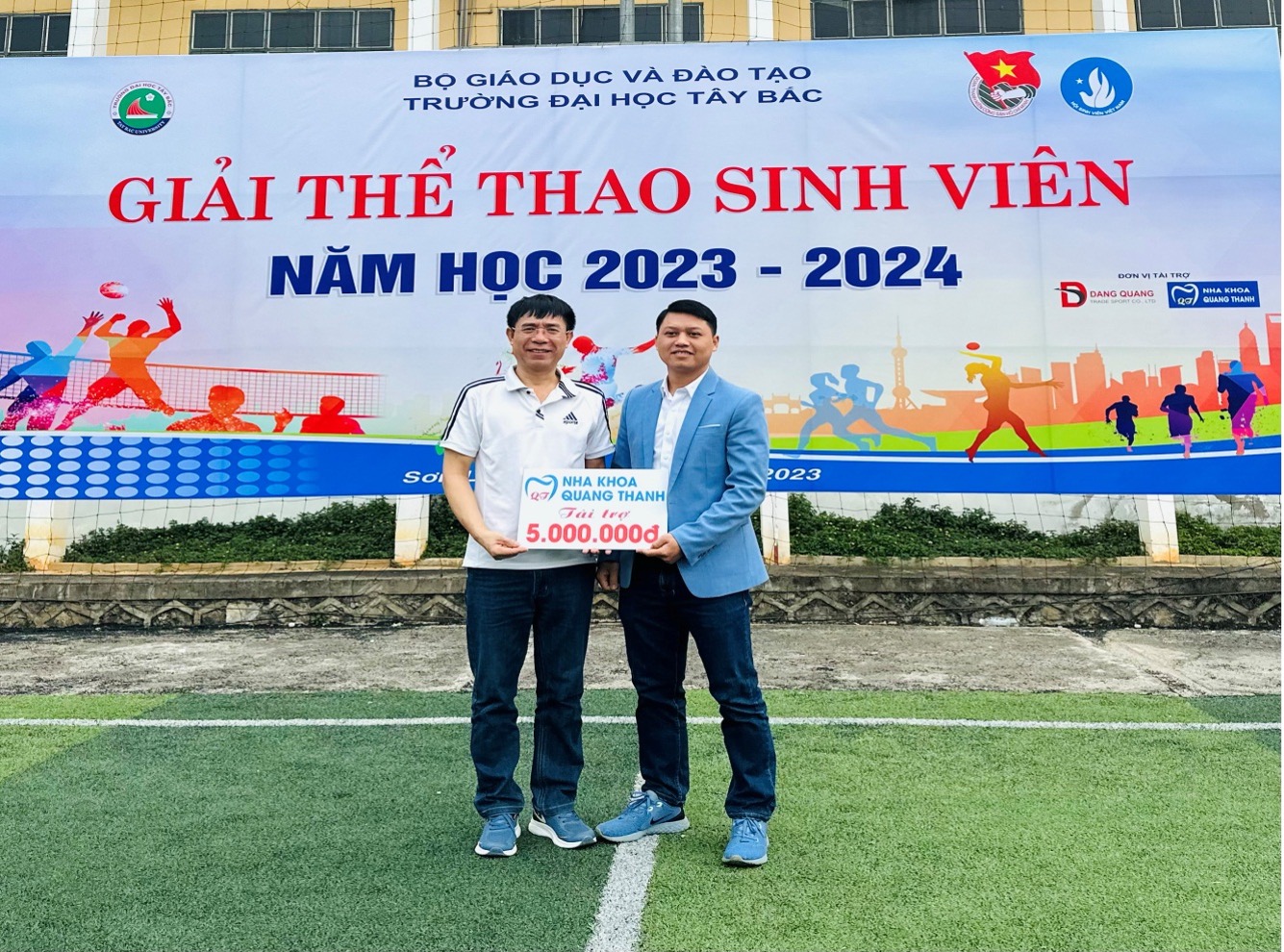 Trường Đại học Tây Bắc khai mạc Giải thể thao sinh viên năm học 2023 - 2024