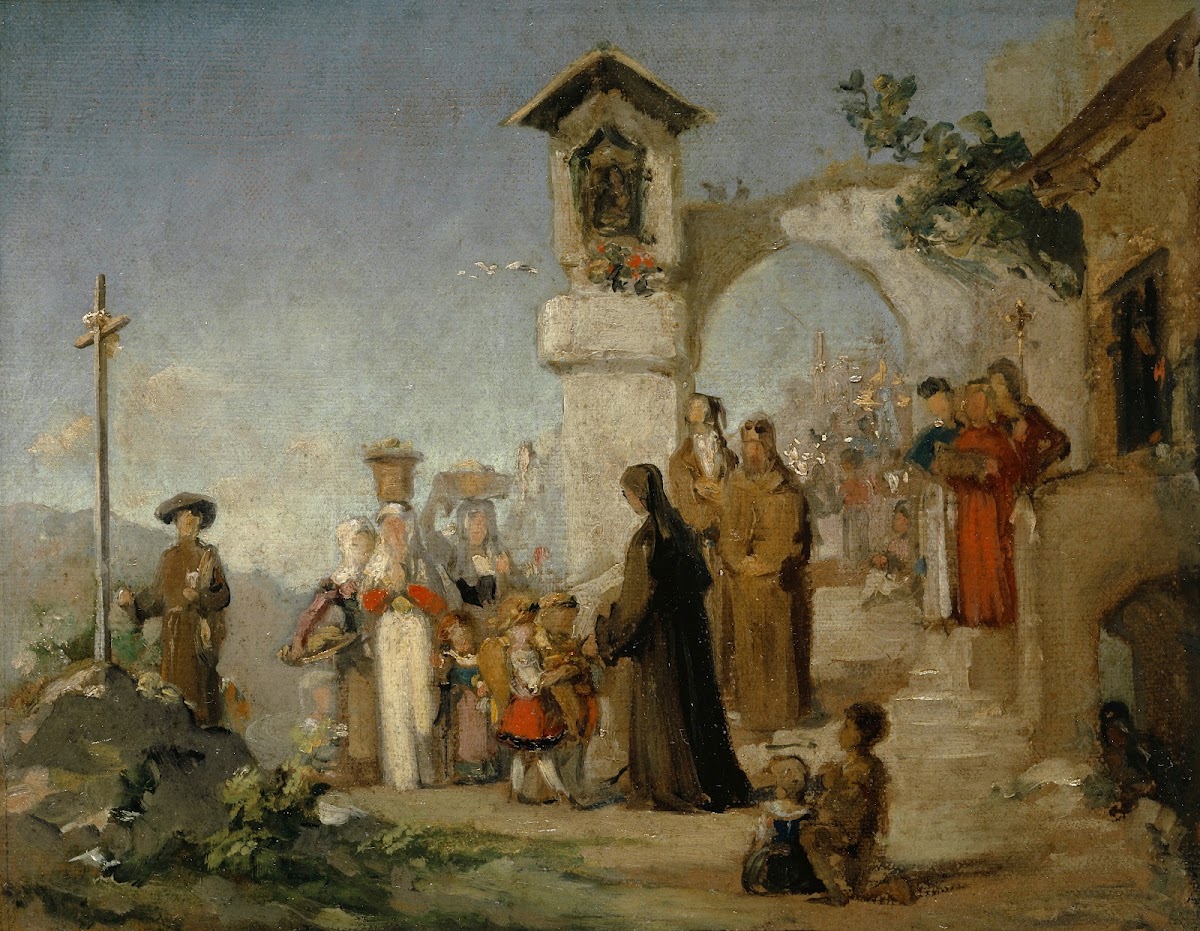 Study for Saint Marys Day 1858