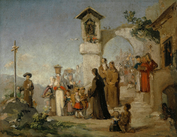 Study for Saint Marys Day 1858