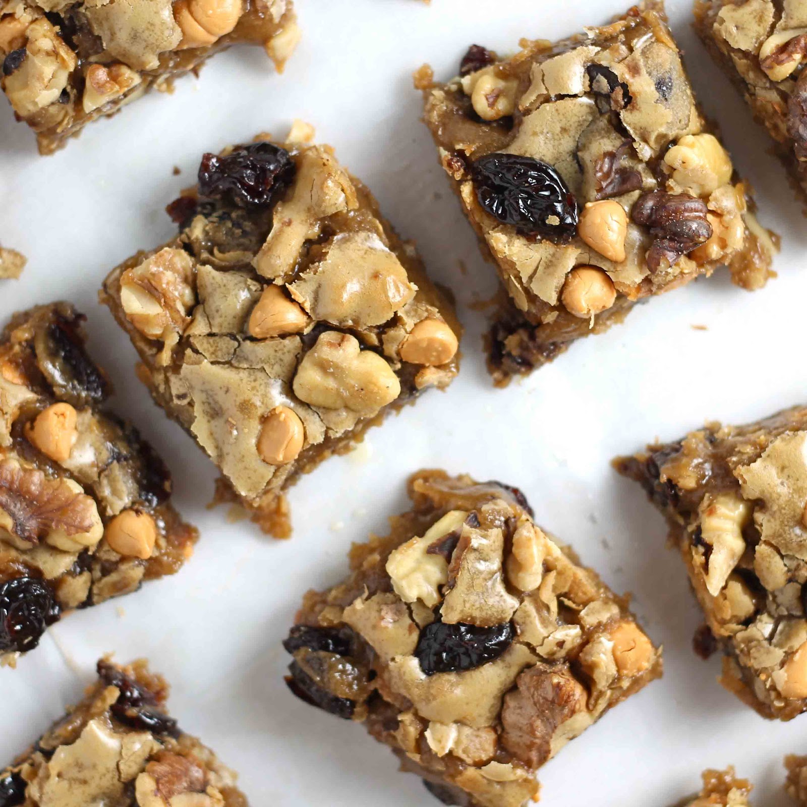 Butterscotch- Walnut Blondies