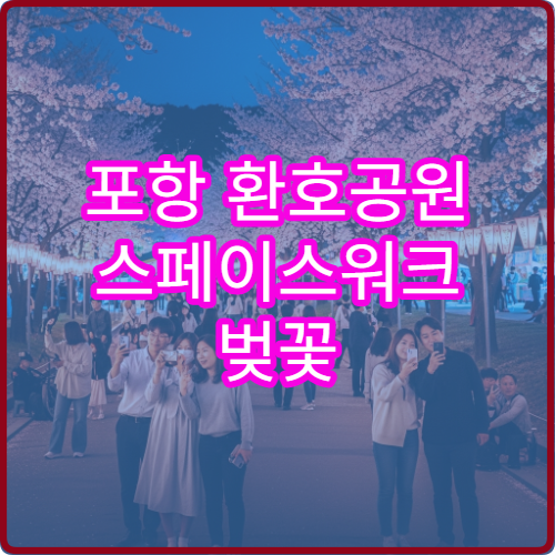 포항 환호공원 스페이스워크 벚꽃 드론 촬영 허용 구역과 안전 팁