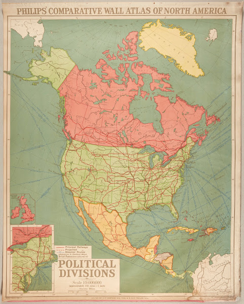 North America  Political Divisions 1914