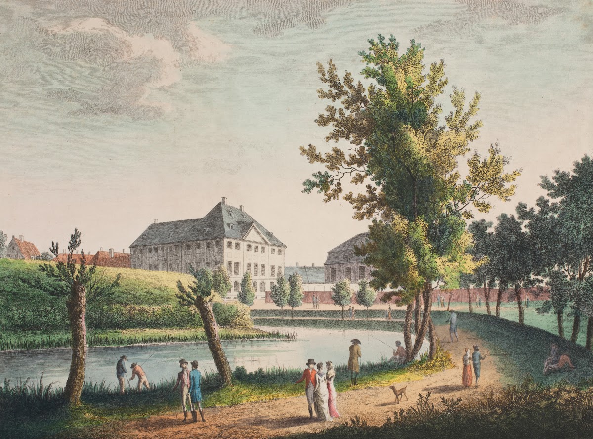 Esplanaden ved Øster Port 1762  1808