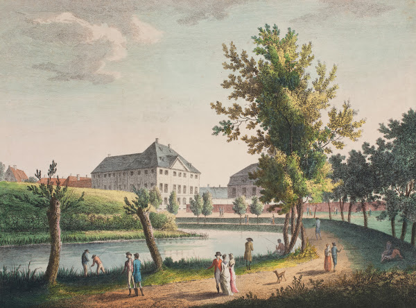 Esplanaden ved Øster Port 1762  1808