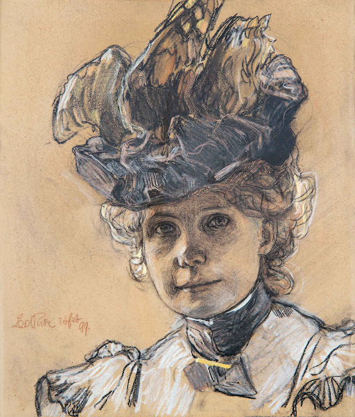 Porträt Gertraud Luberich 1899