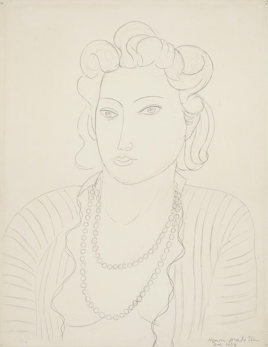 Portrait de Micheline 1939