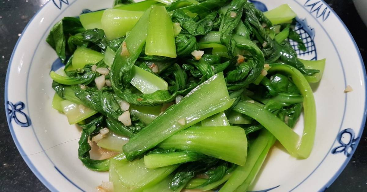 SP.0234 - Cải Thìa Xào Tỏi Xốt Dầu Hào