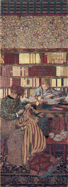 Personnages dans un intérieur Le travail 1896