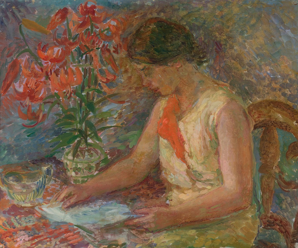 Reading woman 1937