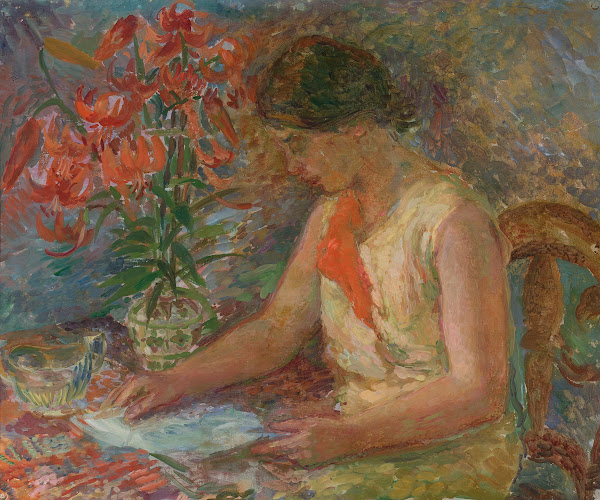 Reading woman 1937