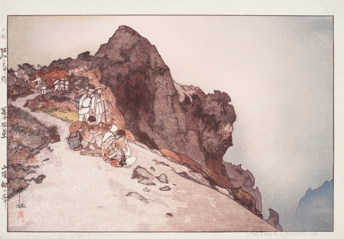 Summit of Mount Fuji 1928