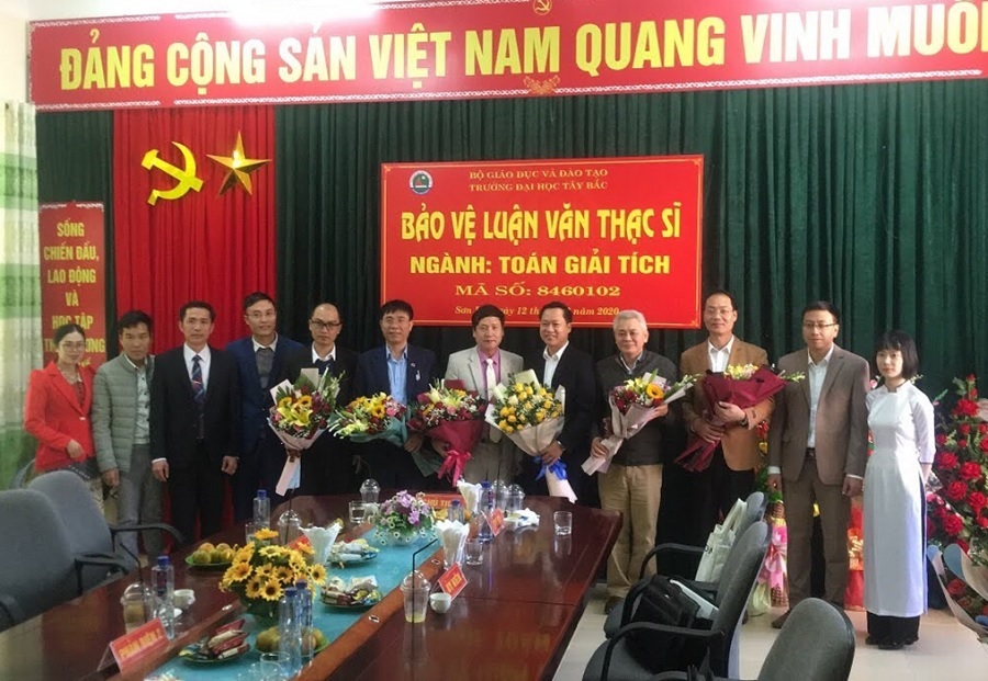 Khoa Khoa học Tự nhiên - Công nghệ tổ chức bảo vệ Luận văn thạc sĩ cho học viên cao học K7, khóa học 2018 – 2020
