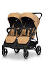 Stroller for twins Euro-Cart Doblo 2024 Camel