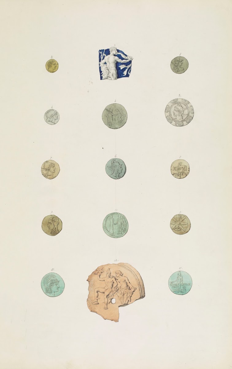 Monuments antiques dessinés Pl037 1830 1866