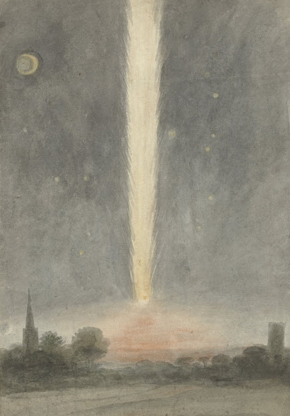 Staartster boven Beverwijk 1680