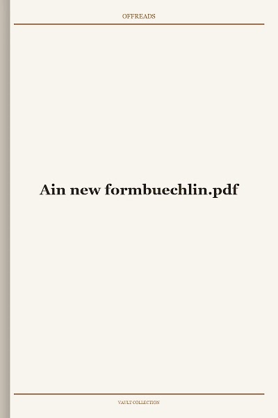 Ain new formbuechlin
