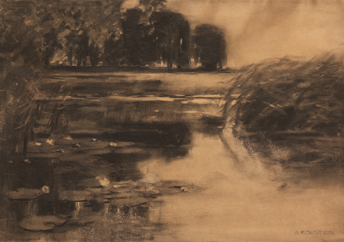 Wasserlandschaft Ca 1900 1920
