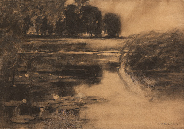 Wasserlandschaft Ca 1900 1920