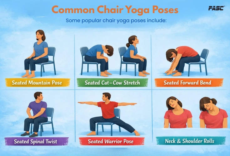 Chair Yoga Poses