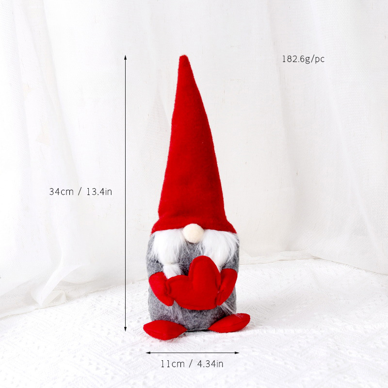 Scandinavian Gnome Decoration Figure for Christmas