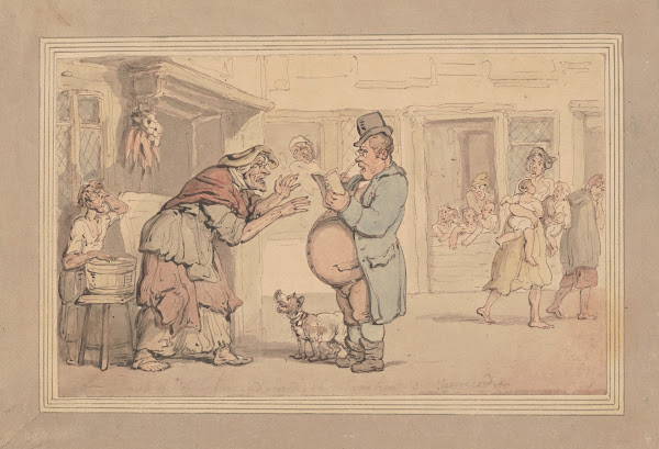 The tax collector ca 17801825