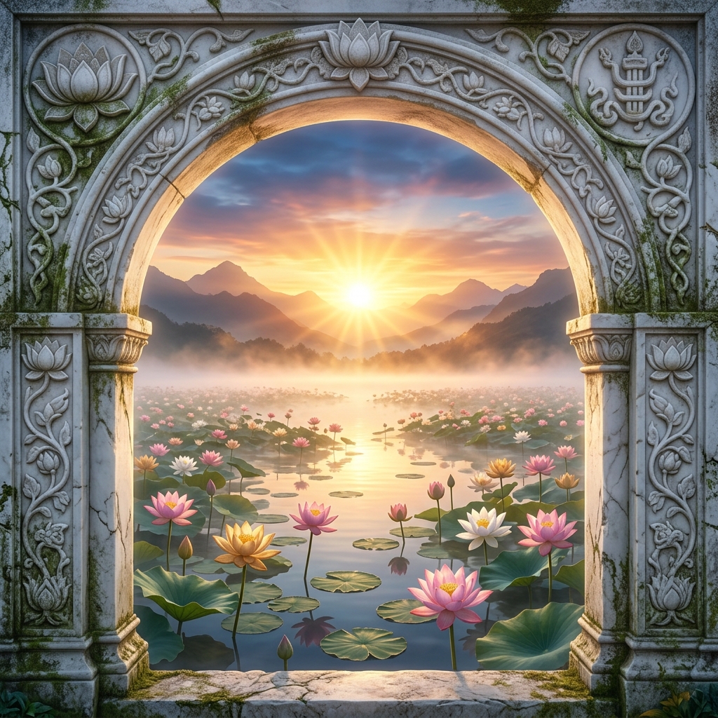 White Lotus in the Void
