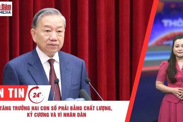 Thời sự 24h ngày 3/4/2026: Tăng trưởng hai con số phải bằng chất lượng, kỷ cương và vì nhân dân - Báo Nhân Dân
