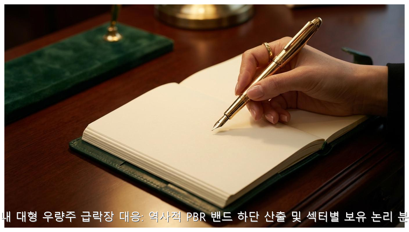 국내 대형 우량주 급락장 대응: 역사적 PBR 밴드 하단 산출 및 섹터별 보유 논리 분석 핵심 안내 및 분석 인포그래픽 (2)