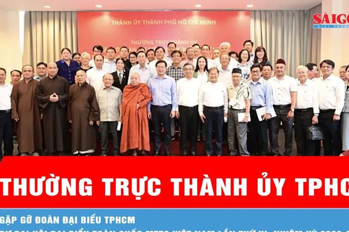 Đoàn đại biểu TPHCM dự Đại hội đại biểu toàn quốc MTTQ Việt Nam lần thứ XI: Tiếp tục phát huy truyền thống năng động, sáng tạo, nghĩa tình - Báo Sài Gòn Giải Phóng