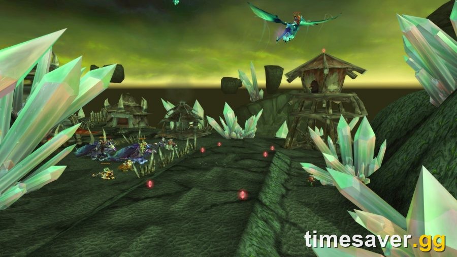Netherwing Ledge and a Netherdrake epic flying mount in Shadowmoon Valley — TBC Anniversary Phase 3