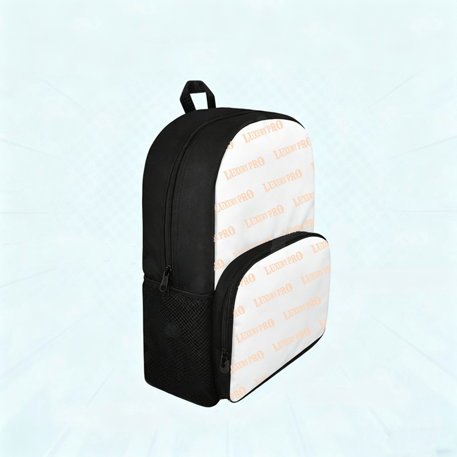 15 Inch Double Layer Polyester School Bag