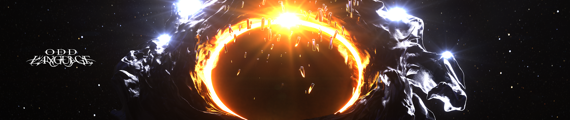 Breach banner, odd language lockup