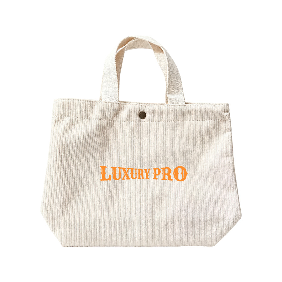 Corduroy Button Tote Bag GS‑369