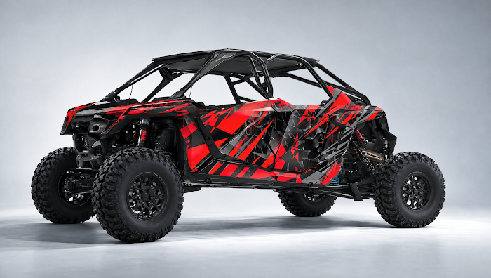 RED FURY · Can-Am Maverick