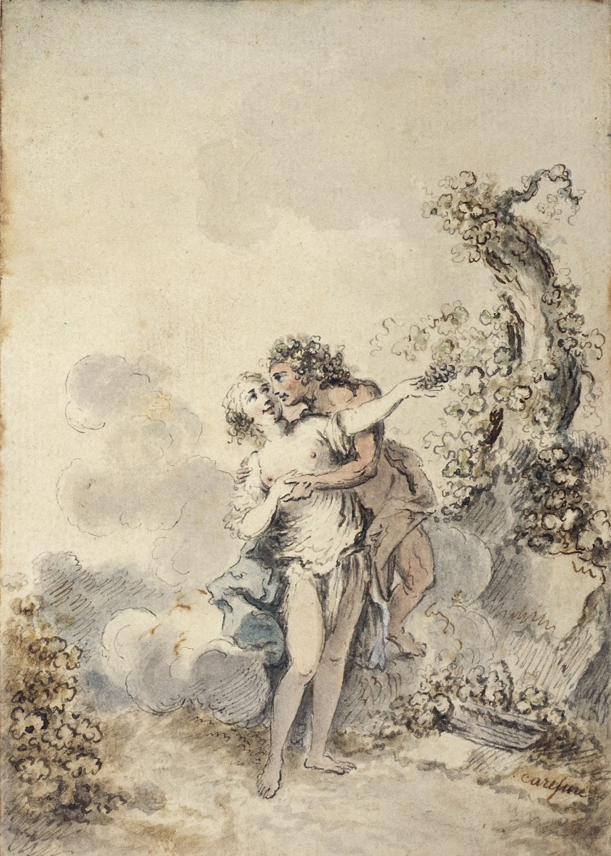 Bacchus et Erigone 18th century