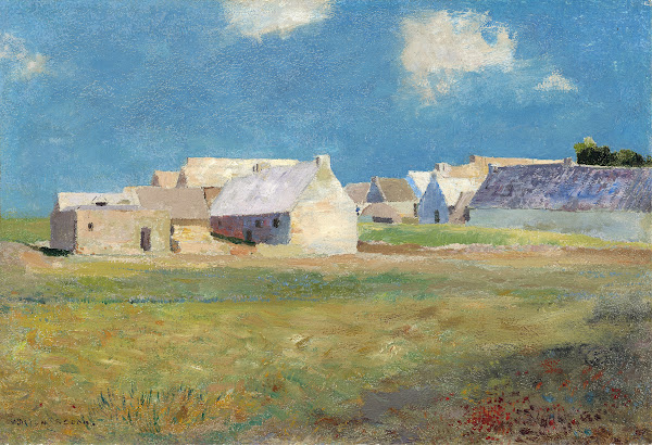 Breton Village c 1890