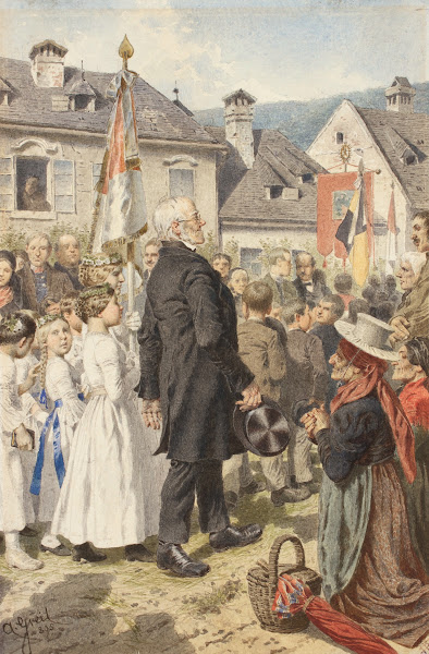 Fronleichnamsprozession 1895