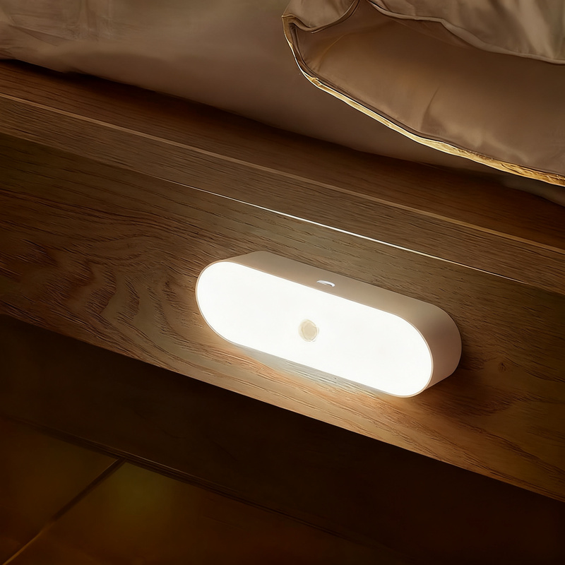 Night light with motion sensor, multiple colors