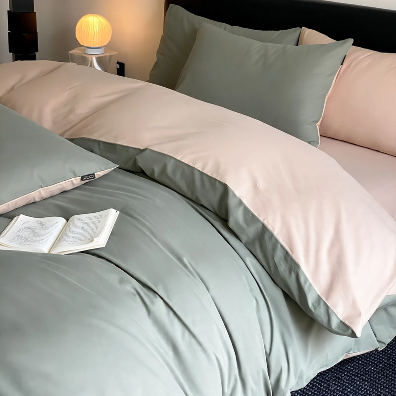 Long-staple cotton bedding, all-year-round