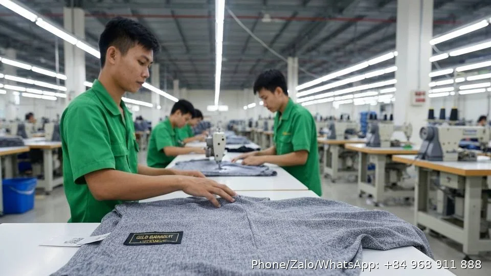 Action Apparel - Gold Garment Vietnam